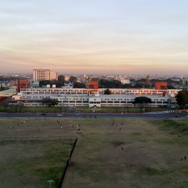 Imagen del exterior del Hospital.