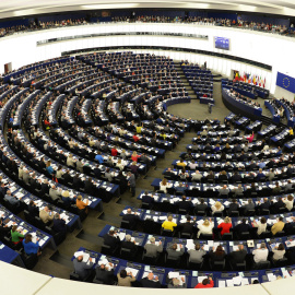 Hemiciclio del Parlamento Europeo. Patrick Seeger/EPA