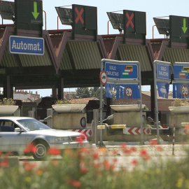 Peajes de la autopista AP-68.