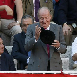 Juan Carlos I oficializará este domingo el cierre de su agenda oficial en la plaza de toros de Aranjuez. Foto: EFE
