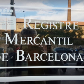 Detalle del Registro Mercantil de Barcelona.