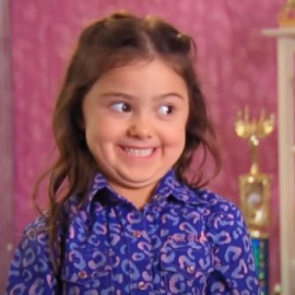 Una imagen de Kailia Posey, la sonrisa que se convirtió en meme.