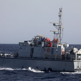 Guardacostas libios.- REUTERS