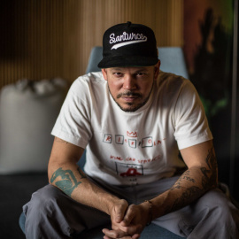 El músico puertorriqueño René Péréz, Residente.- JAIRO VARGAS