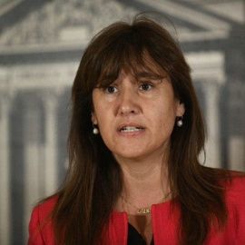 La portavoz parlamentaria de Junts en el Congreso y exconsellera catalana de Cultura, Laura Borràs. Europa Press