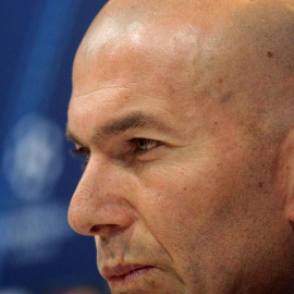Zidane, durante la rueda de prensa. REUTERS/Andrea Comas