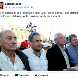Facebook de Esteban Cabal.