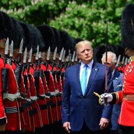 El príncipe Carlos de Gales y el presidente de los Estados Unidos, Donald Trump. EFE