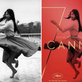 El festival de Cannes adelgaza a una modelo con photoshop para su cartel