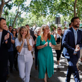 Roberto Sotomayor, Yolanda Díaz, Alejandra Jacinto