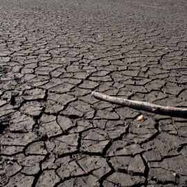 Vista general del embalse de Eiras, uno de los que abastece de agua a la ciudad de Vigo. EFE