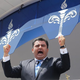 Líder de la mexicana Iglesia Luz del Mundo detenido en EEUU por abuso sexual.  EFE/STR