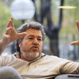 El cabeza de lista de Podemos por Álava, Juantxo López de Uralde (Equo).- EFE