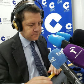 El secretario general del PSOE en Castilla-La Mancha, Emiliano García-Page. EUROPA PRESS.