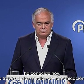 El PP ha retirado el recurso para absolver a Bárcenas: "No lo conocíamos y no lo compartíamos"