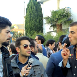 El Sr. Fortfast en una de sus entrevistas.