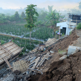 Daños causados por el terremoto de Indonesia en Lombok./REUTERS