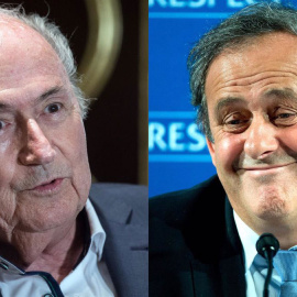 Blatter y Platini