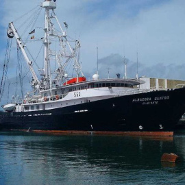 El atunero Albacora Cuatro