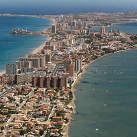 La manga del Mar Menor.