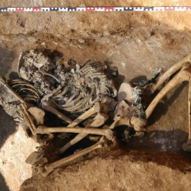 Fosa en Barcelona. Servicio de Arqueología de Barcelona