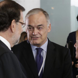 Esteban González Pons, durante el congreso que el PPE celebró la semana pasada en Madrid. / EFE