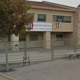 Imagen de la fachada del CEIP Alejandro Rubio de Guadalix | Europa Press
