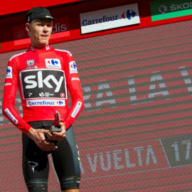 Chris Froome, en una fotografía de agosto de 2017. - AFP