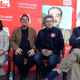 Luis García Montero, durante el mitin de este miércoles.