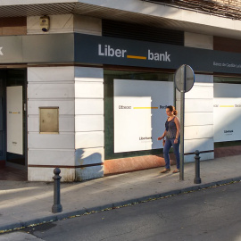 Una oficina de Liberbank en Ciudad Real.