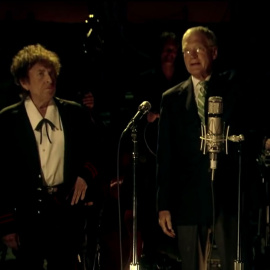 Bob Dylan ha sido uno de los últimos músicos en pasar por el show de Letterman.