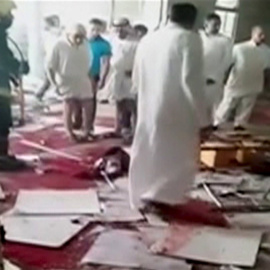 Fotografía del atentado en la mezquita / REUTERS