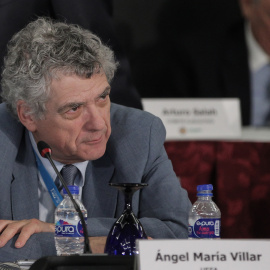 El presidente de la RFEF, Ángel María Villar. EFE/Foto archivo
