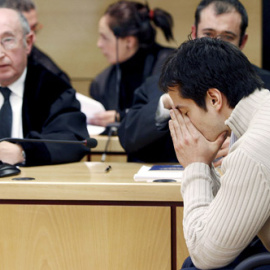 José Diego Yllanes, en un momento del juicio celbrado con jurado popular. EFE/Archivo