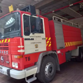 Imagen de archivo de un camión de Bomberos de Burgos