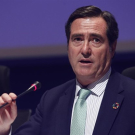 El presidente de la CEOE, Antonio Garamendi. / EUROPA PRESS - EDUARDO PARRA