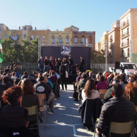 Acte de solidaritat amb Catalunya / Q. C. Cerezuela