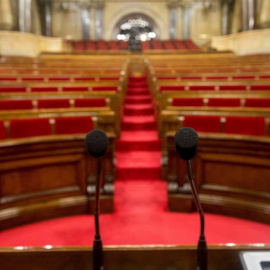 Imagen del Parlament catalán. Archivo EFE