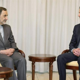 El presidente de Siria,  Bachar al Assad, en un encuentro con el presidente de Irán el pasado 19 de mayo. / EFE