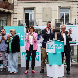 Un dels actes finals de Trias per Barcelona.