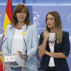 La portavoz portavoz de Junts Per Catalunya en el Congreso, Laura Borràs