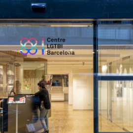La sede del Centre LGTBI Barcelona.
