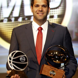 Felipe Reyes, este lunes. EFE/Sergio Barrenechea