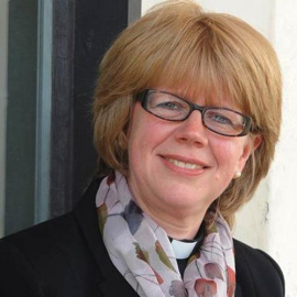 La nueva obispa de la Iglesia de Inglaterra Sarah Mullally. | EFE