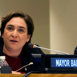 La alcadesa de Barcelona, Ada Colau, participa hoy lunes 16 de mayo de 2016, de la reunión preparatoria de la cumbre Hábitat III de la ONU, que tendrá lugar en Quito (Ecuador) entre el 17 y el 20 de octubre, y que tiene el objetivo de defin