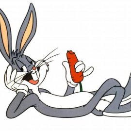El conejo más popular de Warner Bros, Bugs Bunny
