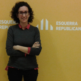 La secretaria general d'ERC i número 2 de la llista de la formació al 21D, Marta Rovira. / Marc Font.