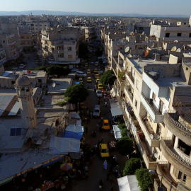 Vista general de la ciudad de Idlib. REUTERS/Ammar Abdullah