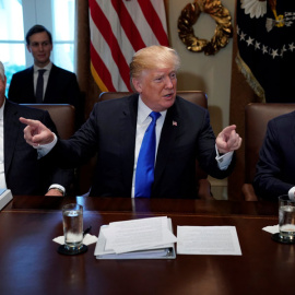 Trump, este miércoles durante una reunión en la Casa Blanca. REUTERS/Jonathan Ernst