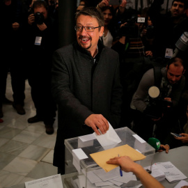 Vota el candidato al Parlament por Catalunya en Comú, Xavi Domenech. / Reuters